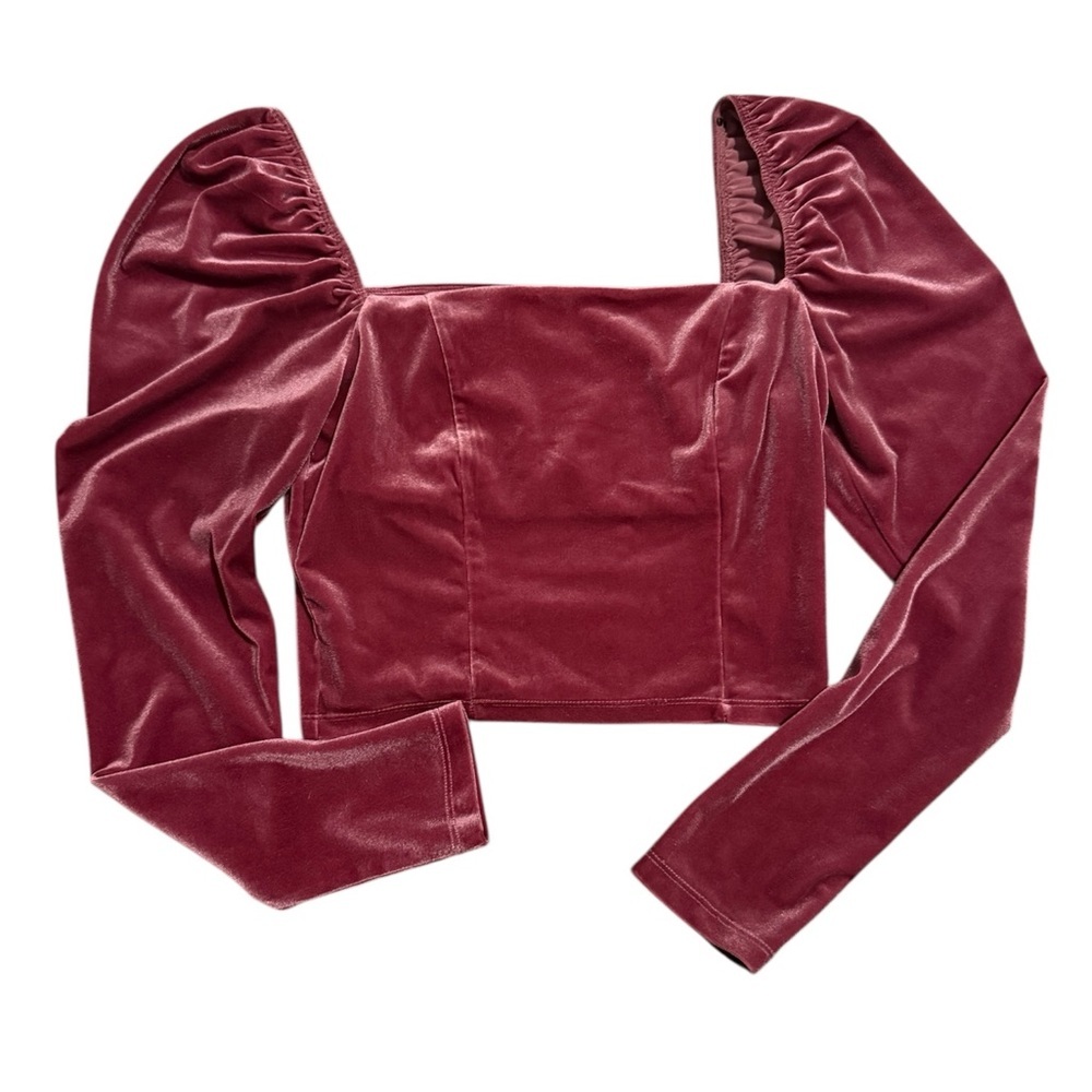 Pink Velvet Long Sleeve